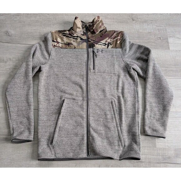 Men's Under Armour Specialist 2.0 Jacket Barren Camo Size Medium 1316264 - Picture 1 of 10